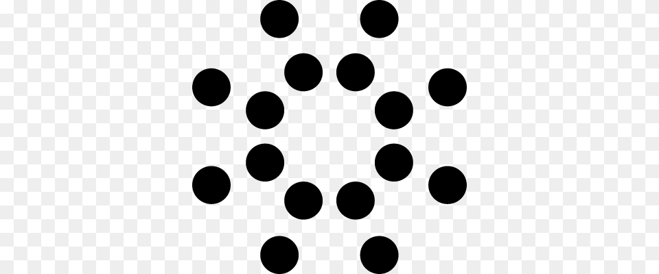 Ming Circular Dots Lines Logo Vector Black Dots Logo, Gray Free Png Download