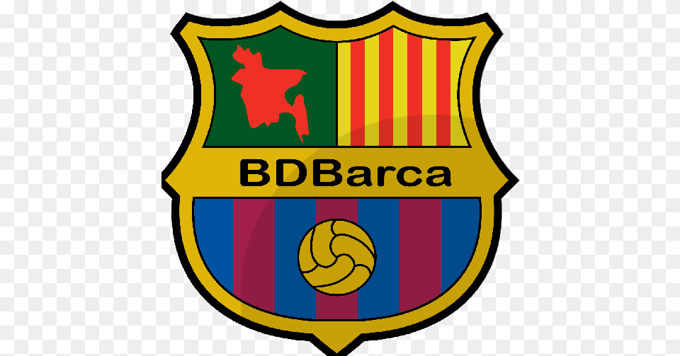 Minhaz Uddin Rehman Samir Fc Barcelona Logo Transparent, Badge, Symbol, Armor, Shield Png Image