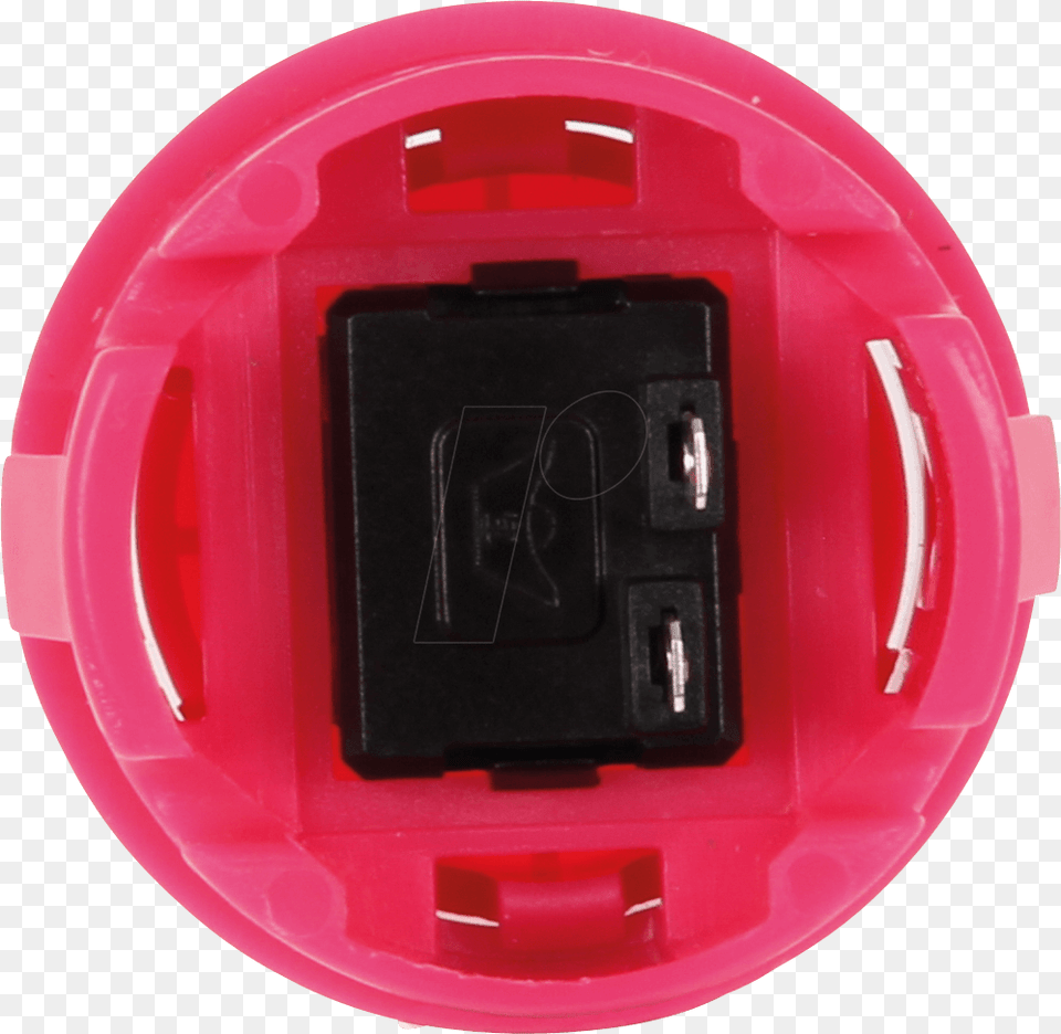 Mini Arcade Button With Micro Switch Magenta Joy It Miniature Snap Action Switch, Helmet, Electronics, Electrical Device Free Transparent Png