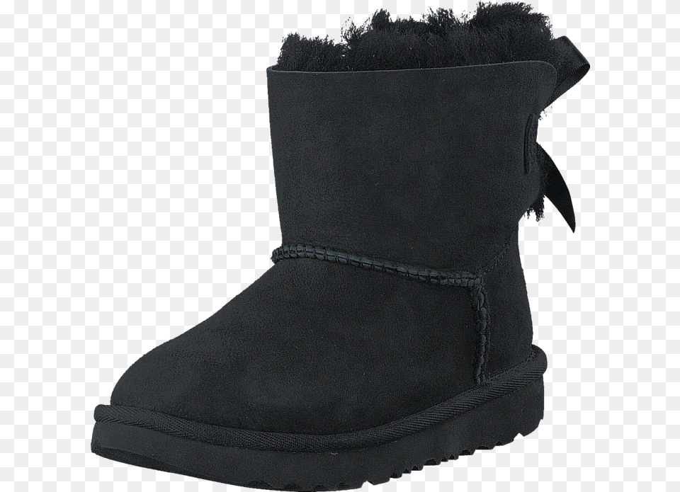 Mini Bailey Bow Ii Kids Black Snow Boot, Clothing, Footwear Free Png