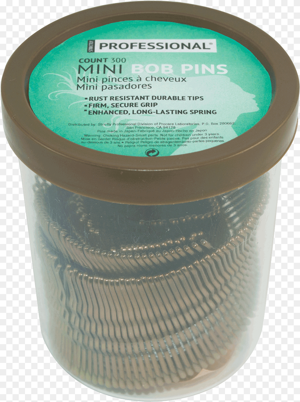 Mini Bronze Bob Pins Series Plastic, Tape Free Png Download