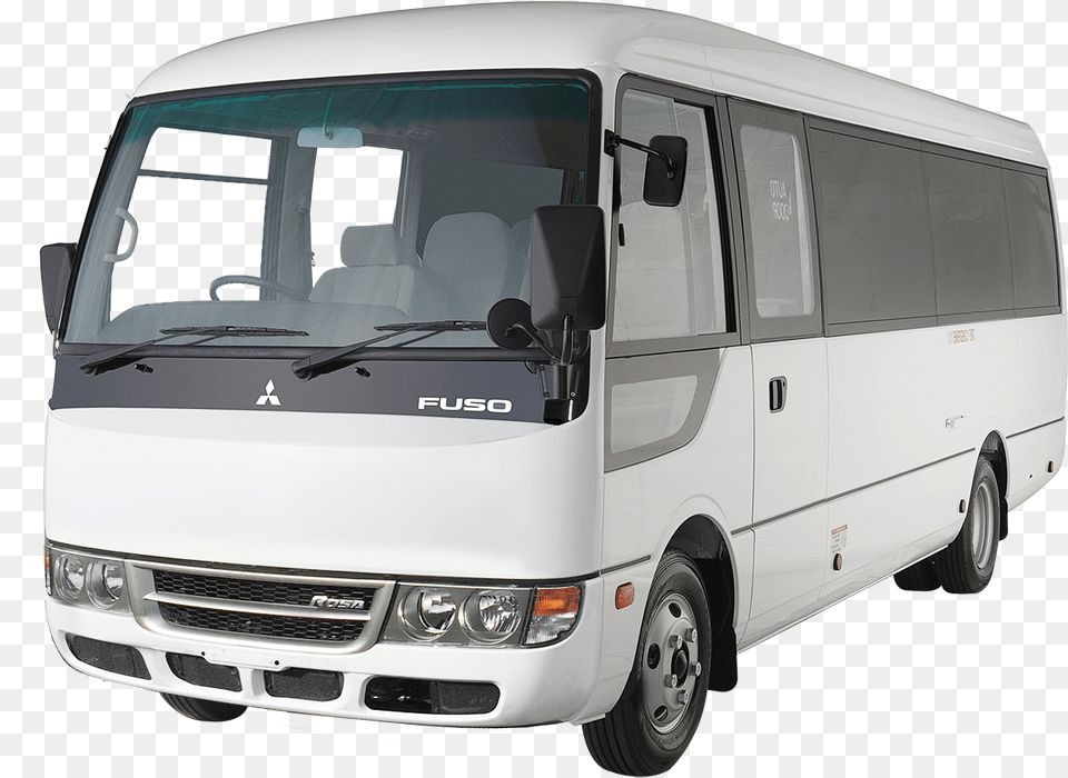 Mini Bus Mitsubishi Fuso Rosa Bus, Caravan, Transportation, Van, Vehicle Free Png