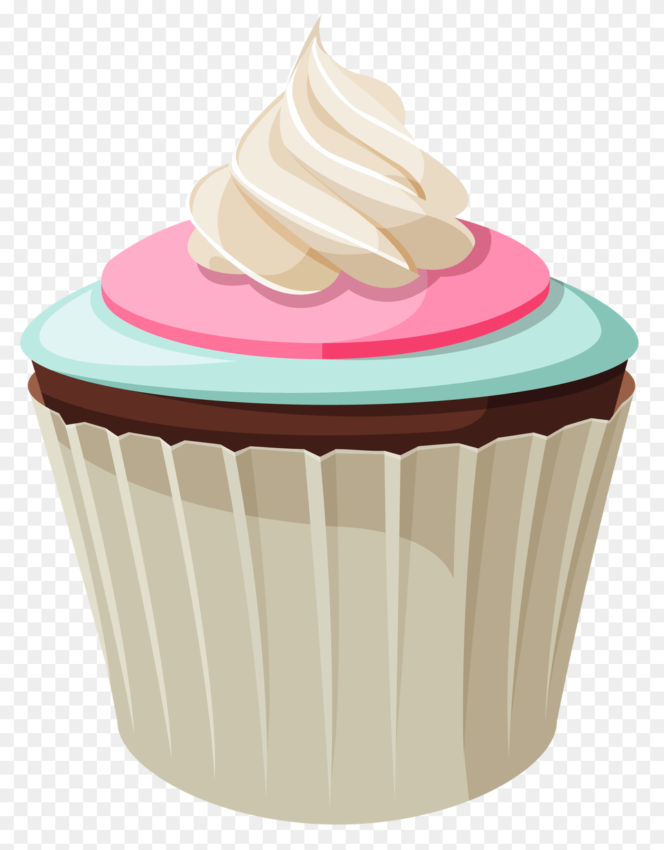 Mini Cake Clipart, Cream, Cupcake, Dessert, Food Png