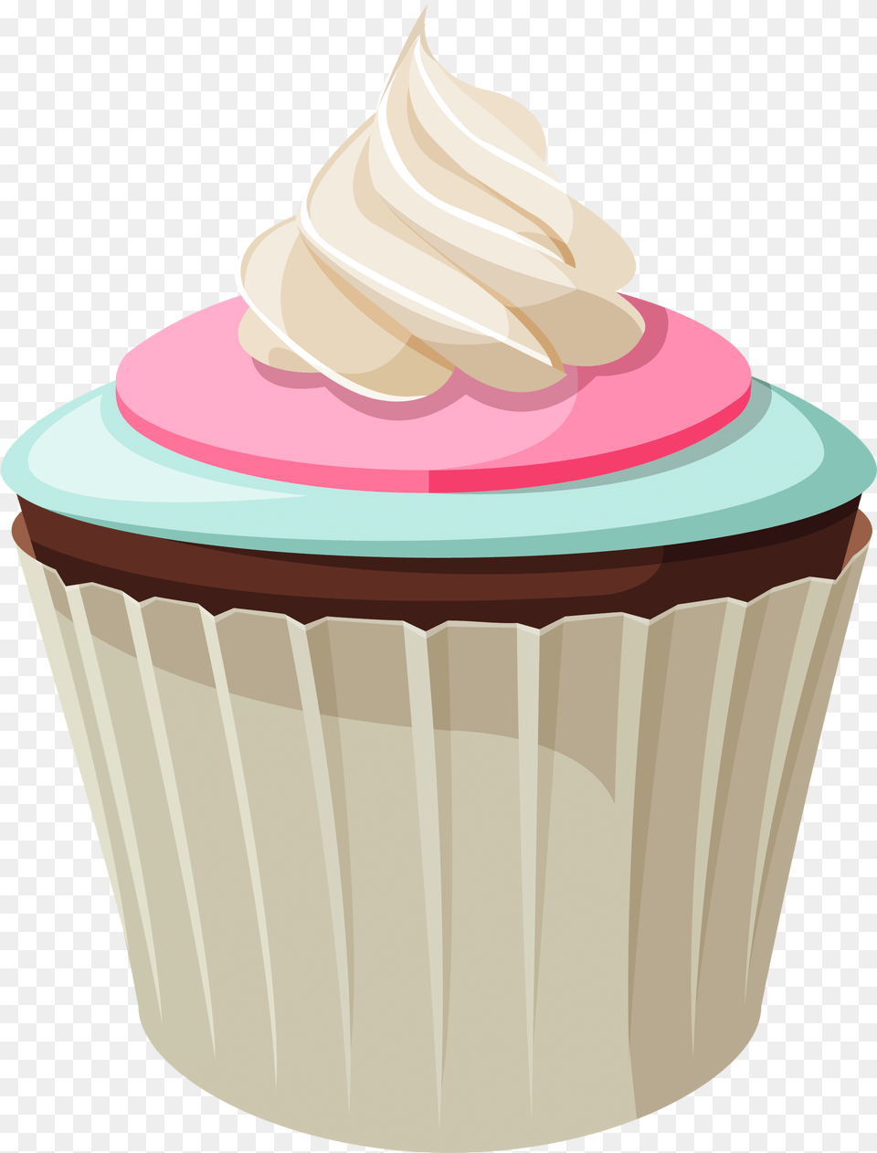 Mini Cake Clipart Picture Mini Cake Clipart, Cream, Cupcake, Dessert, Food Free Png