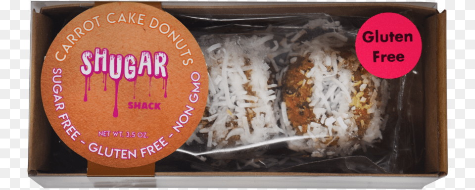 Mini Carrot Cake Donuts Packaged Steamed Rice, Food, Sweets Free Transparent Png