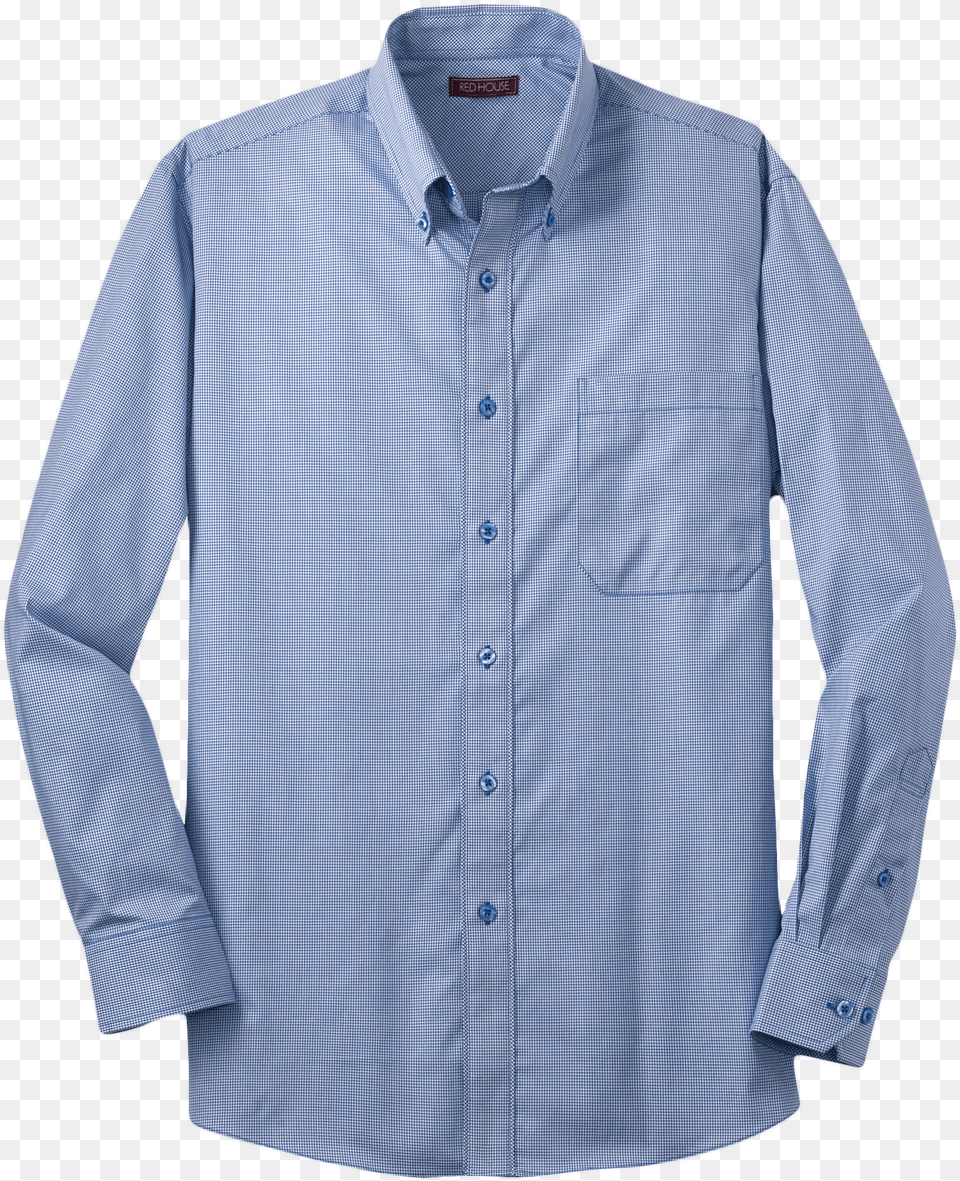 Mini Check Non Iron Button Down Shirt Marjo Uniformes, Curly Hair, Hair, Person, Adult Png Image