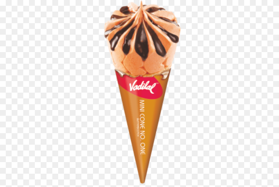 Mini Cone No Cone Vadilal Ice Cream, Dessert, Food, Ice Cream, Ketchup Png Image