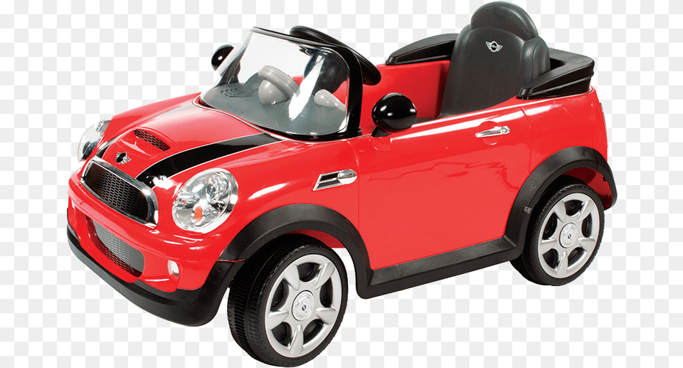 Mini Cooper S Rollplay Mini Cooper 6 Volt Battery Powered Ride On, Car, Transportation, Vehicle, Machine Png