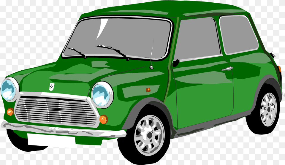 Mini Copper City Car, Transportation, Vehicle, Machine, Wheel Free Png