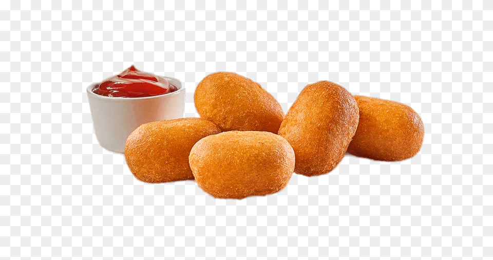 Mini Corn Dogs, Food, Ketchup Free Transparent Png