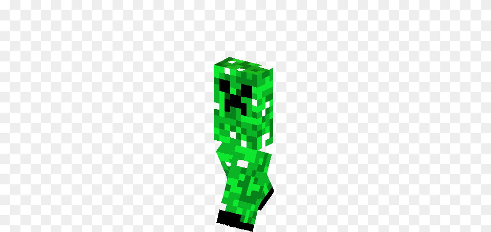 Mini Creeper Skin Minecraft Skins, Accessories, Gemstone, Green, Jewelry Free Png Download