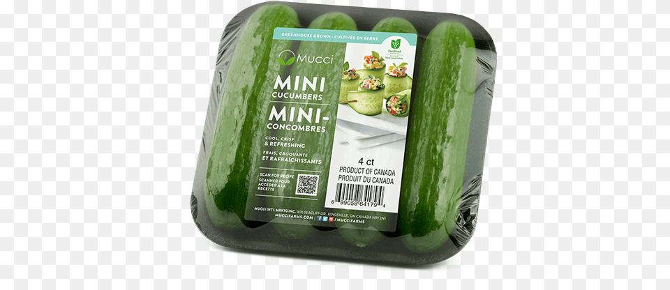 Mini Cucumbers 4ct New Mini Or Cocktail Cucumber, Food, Plant, Produce, Vegetable Png Image