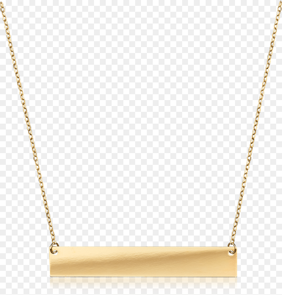 Mini Diamond Bar Necklace, Accessories, Jewelry, Text Free Png Download