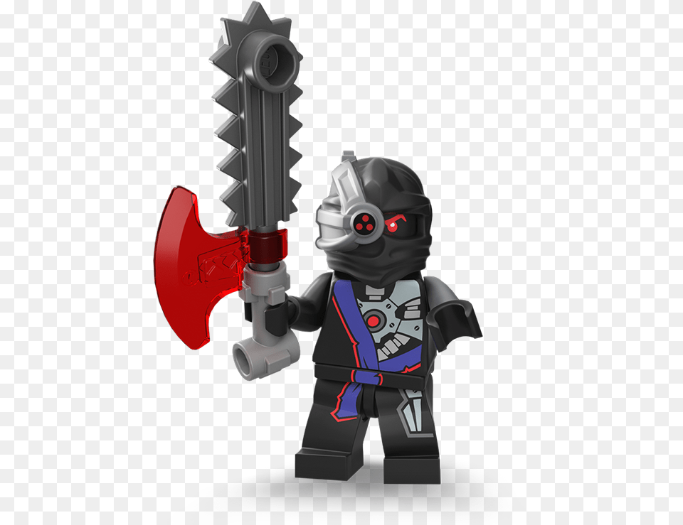 Mini Fig Rebooted Nindroid Warrior Lego Ninjago Mini Lego Ninjago Nindroids, Baby, Person, Toy Png