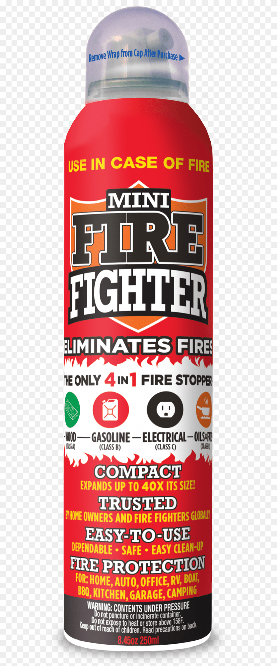 Mini Fire Fighter, Food, Ketchup, Tin, Advertisement Free Transparent Png