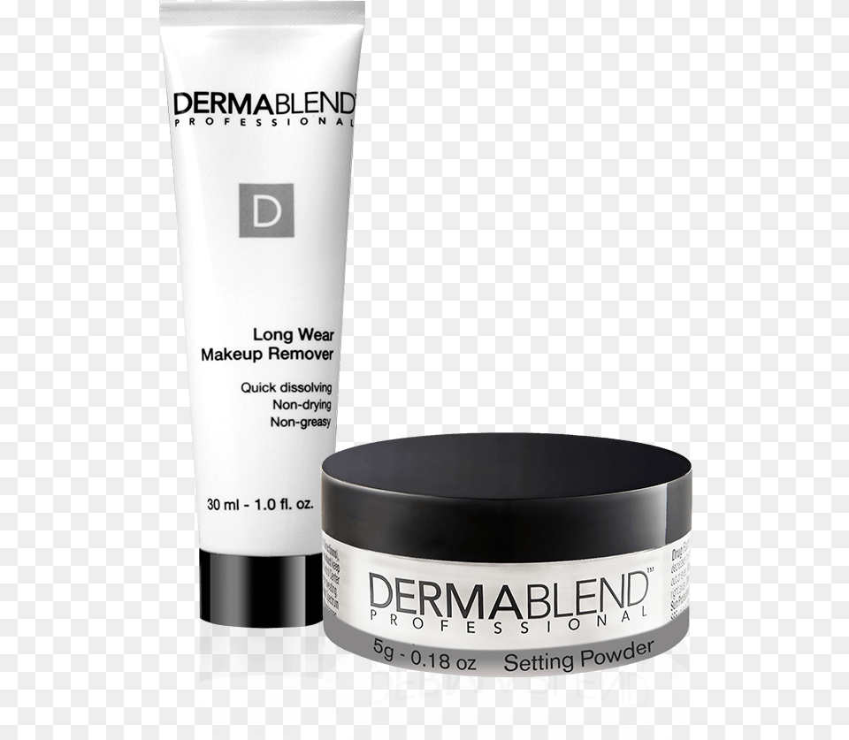 Mini Foundation Finishing Kit Dermablend Professional Long Wear Makeup Remover, Bottle, Cosmetics, Aftershave Png
