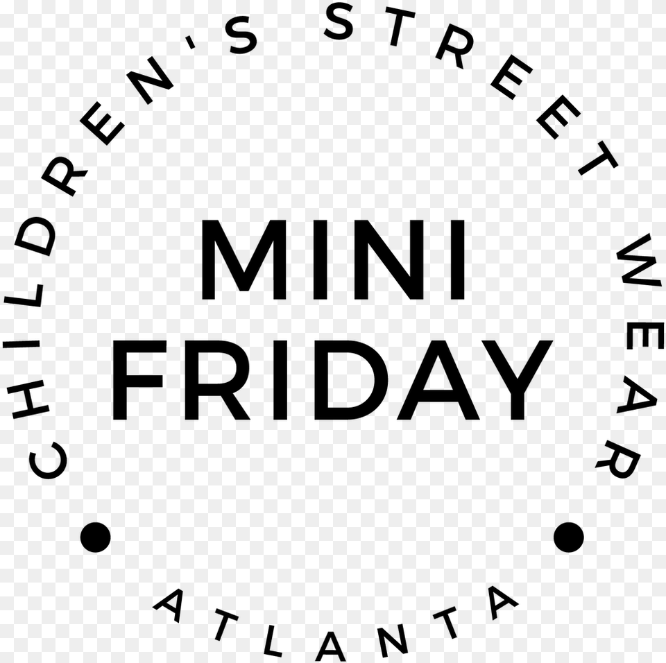 Mini Friday Logo B Circle, Gray Free Png