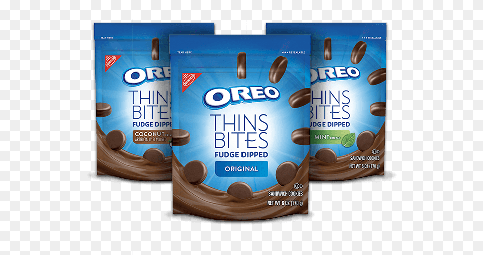 Mini Fudge Dipped Oreos, Advertisement, Poster, Food, Sweets Png