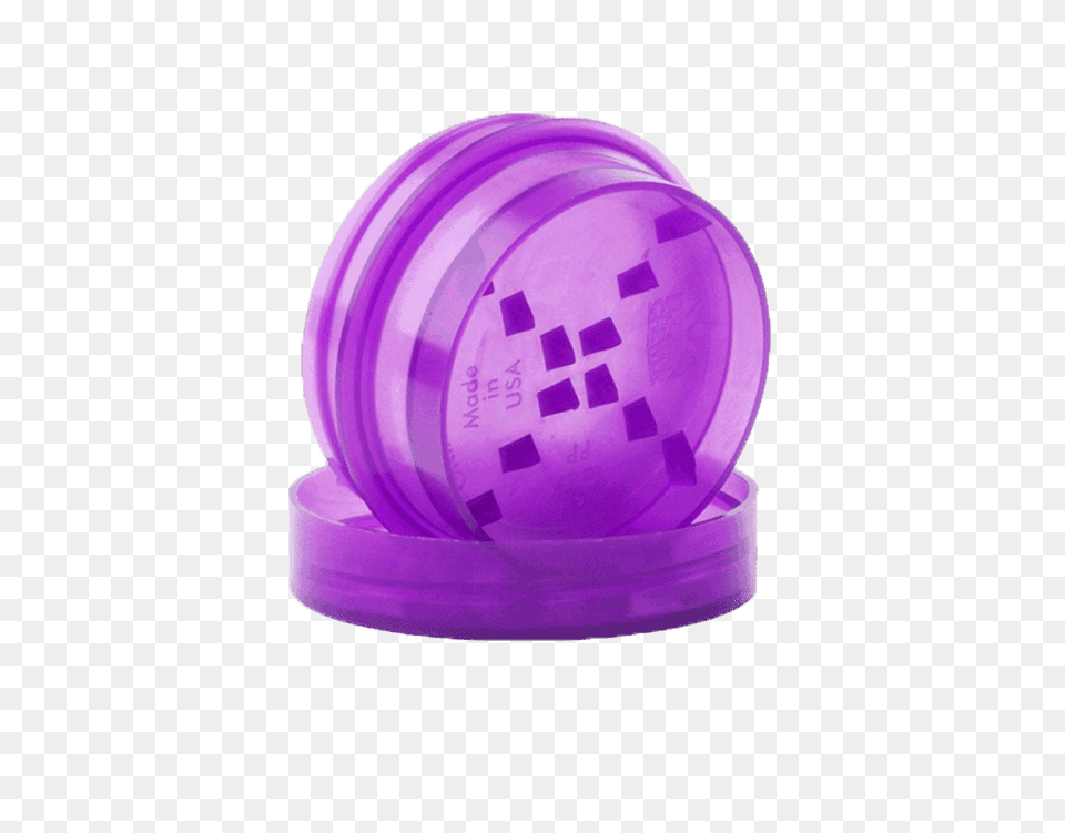 Mini Grindtainer Purple Dragon Chewer Mini Grindtainer Sphere, Tape, Helmet Free Png Download