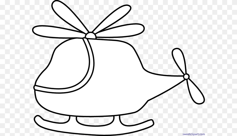 Mini Helicopter Lineart Clip Art, Clothing, Hat, Aircraft, Transportation Png