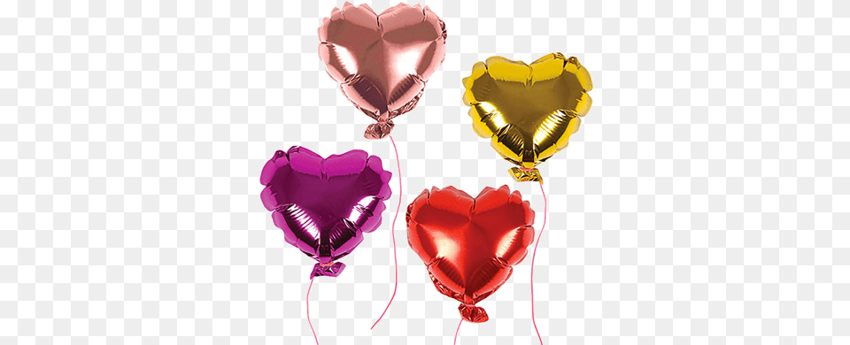 Mini Love Heart Foil Balloon Set By Meri Meri Mini Love Heart Balloon Free Png Download