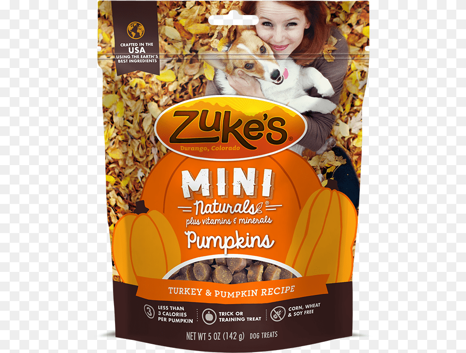 Mini Naturals Turkey Amp Pumpkin Recipe Zuke39s Power Bones Beef 6oz Dog Treats, Adult, Advertisement, Female, Person Free Png Download