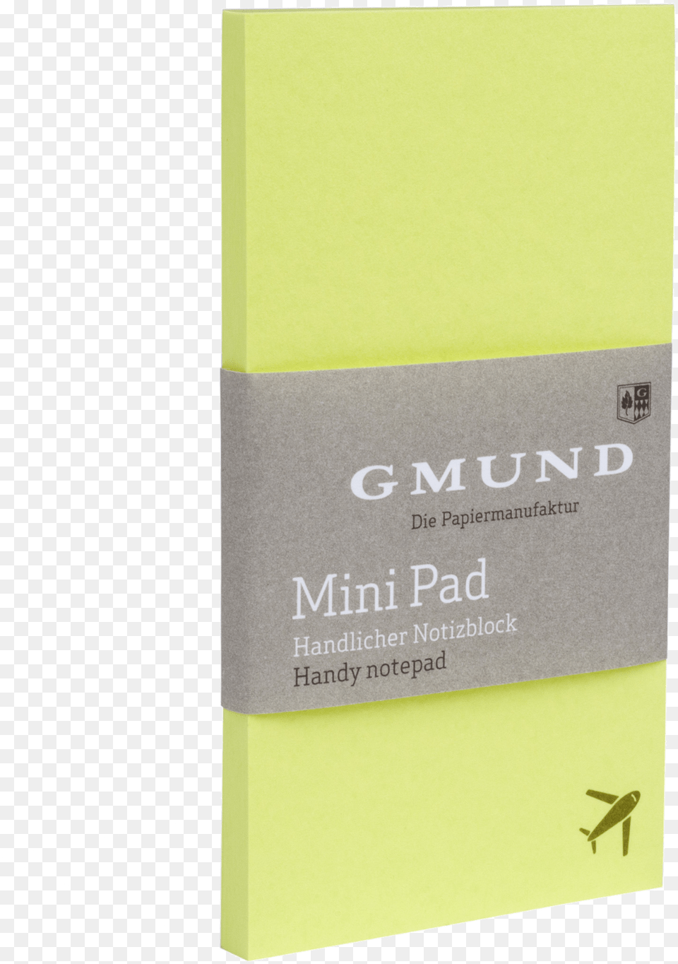 Mini Pad Gmund Flugzeug Lime Green Airplane, Bottle, Paper, Business Card, Text Free Png Download