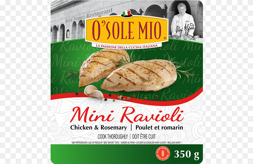 Mini Ravioli Poulet Et Romarin Tortellini Boeuf Brais, Advertisement, Poster, Adult, Male Free Png Download