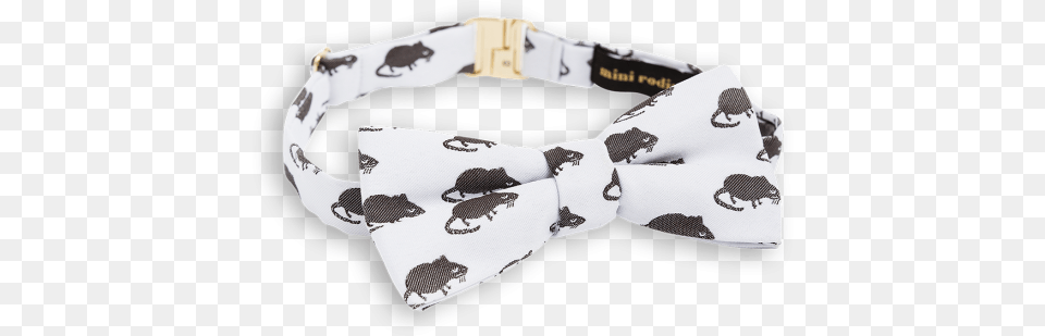 Mini Rodini Boys Mouse Print Bow Tie, Accessories, Formal Wear, Bow Tie, Animal Free Transparent Png