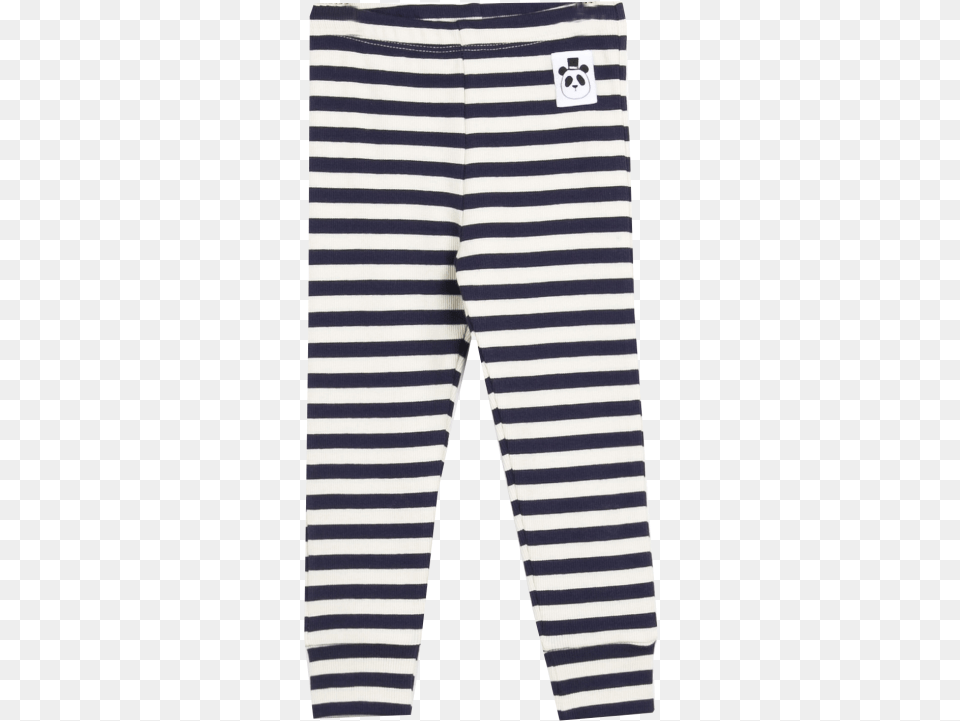 Mini Rodini Striped Rib Leggings Mini Rodini Stripe Leggings, Clothing, Pants, Person, Pajamas Png Image