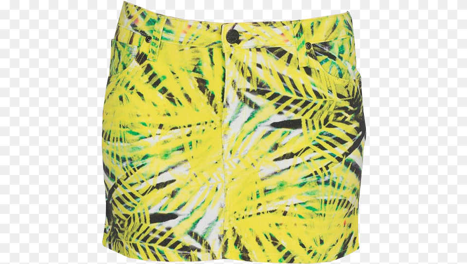 Mini Skirt Yellow Design Clothing Image Transparent Background Yellow Skirt, Shorts, Swimming Trunks, Accessories, Bag Png