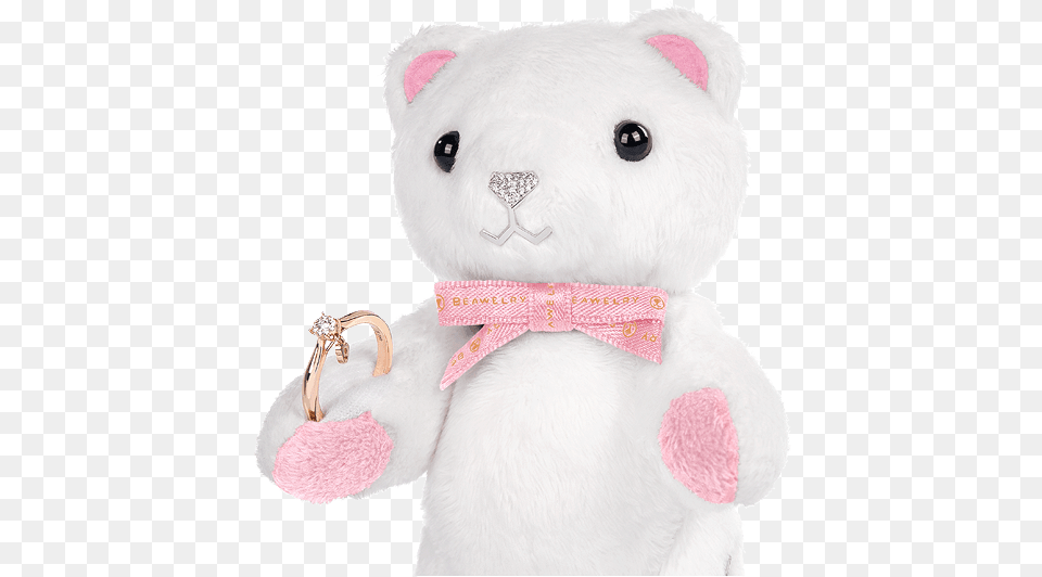 Mini Sparkle Beawelry Bear With A Ring Holder Teddy Bear, Teddy Bear, Toy, Accessories, Formal Wear Png
