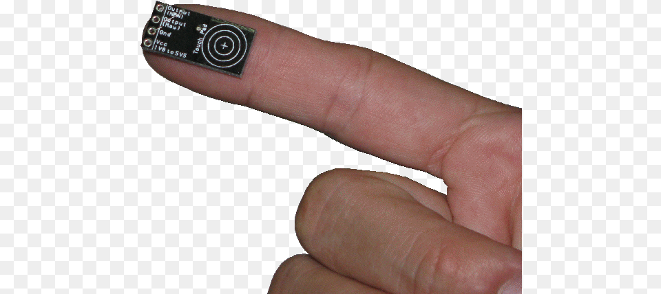 Mini Touch Sensor Singapore Mini Sensor, Body Part, Finger, Hand, Person Free Png Download