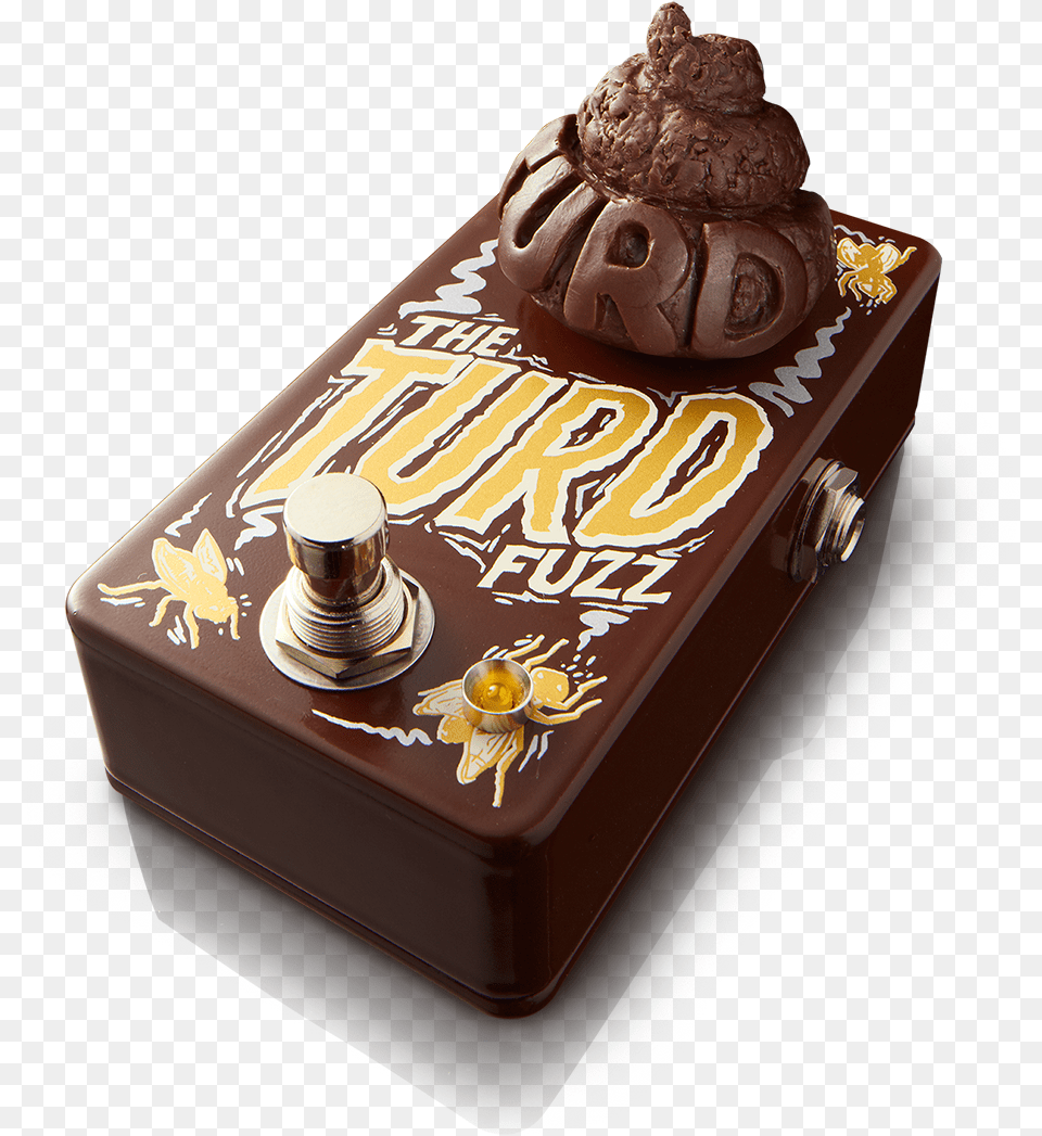 Mini Turd Fuzz 182 Cool Guitar Pedal Designs, Food, Dessert, Chocolate, Sweets Png