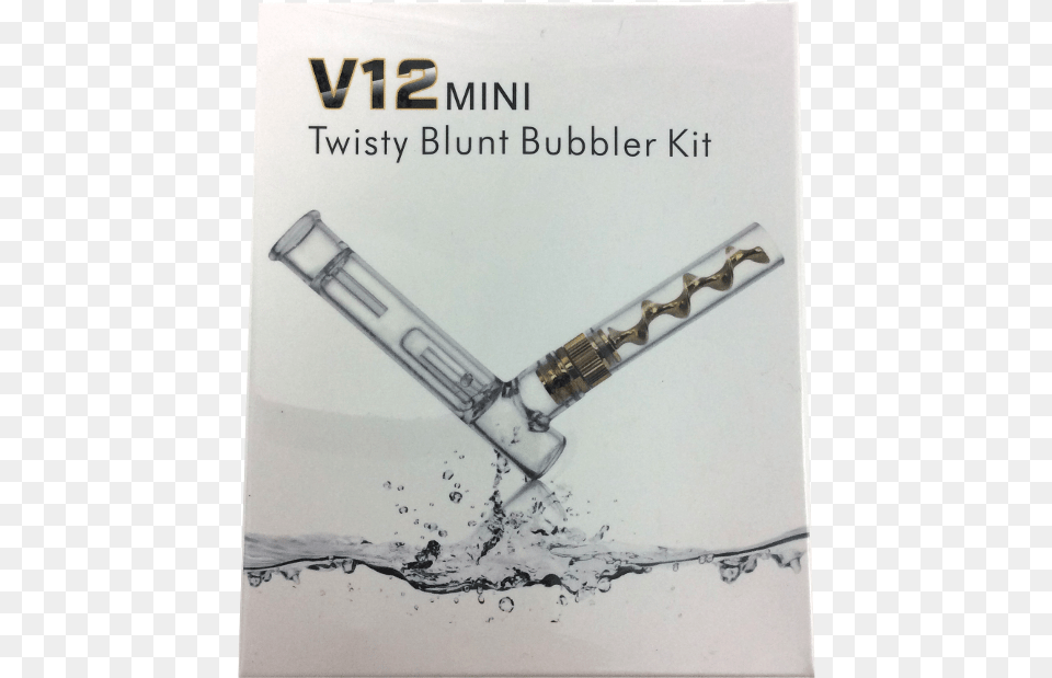 Mini Twisty Blunt Bubbler Hw Mini Twisty Blunt Bubbler Kit, Blade, Weapon, Smoke Pipe, Razor Free Png