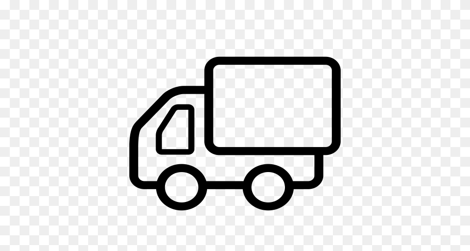 Mini Vans Transport Vehicle Icon With And Vector Format, Gray Free Transparent Png