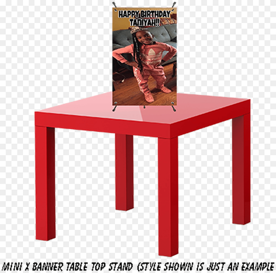 Mini X Frame Table Top Stand Table, Book, Publication, Furniture, Person Free Png