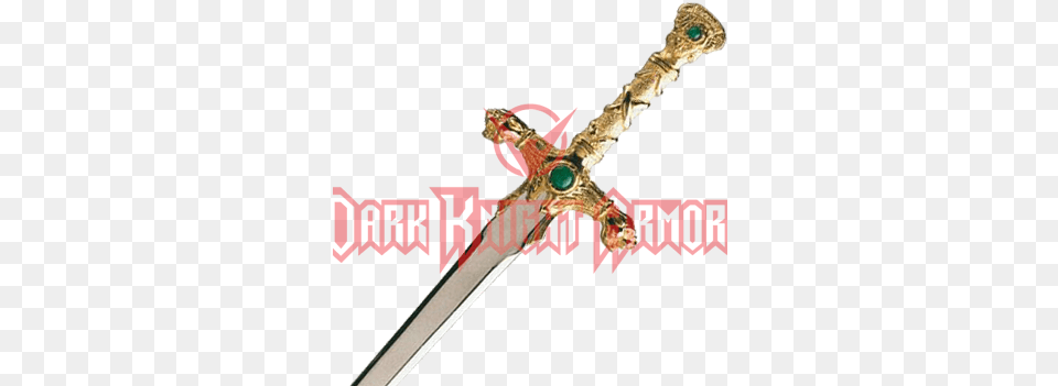 Miniature Gold Sword Of Conan The Barbarian By Marto Sabre, Weapon, Blade, Dagger, Knife Free Png Download