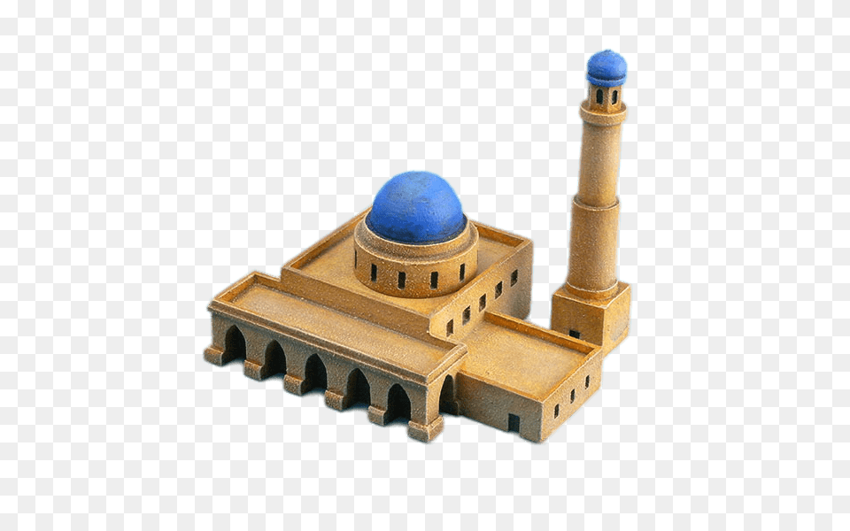 Miniature Mosque With 1 Minaret, Architecture, Building, Dome, Bulldozer Png Image