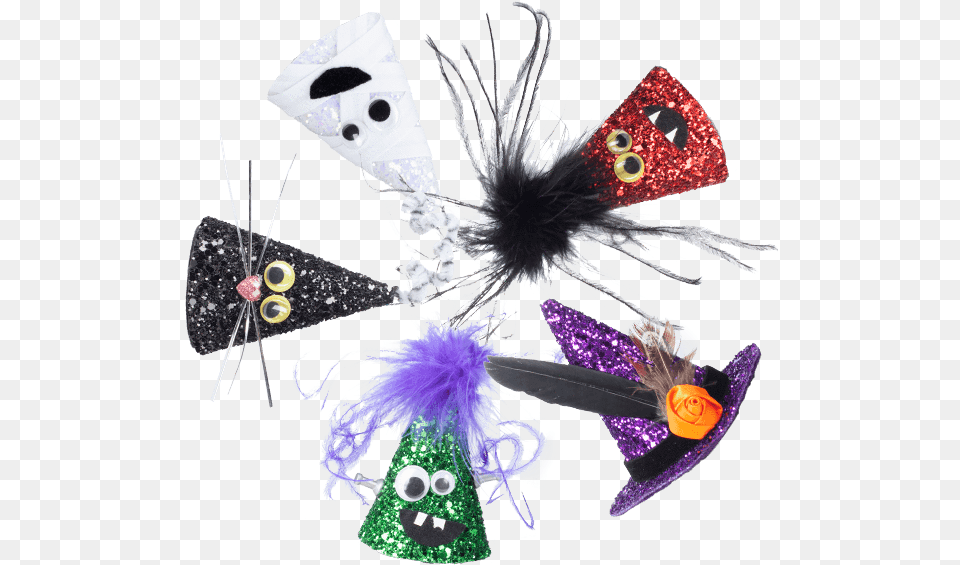 Miniature Party Hats Butterfly, Clothing, Hat, Animal, Bird Png Image