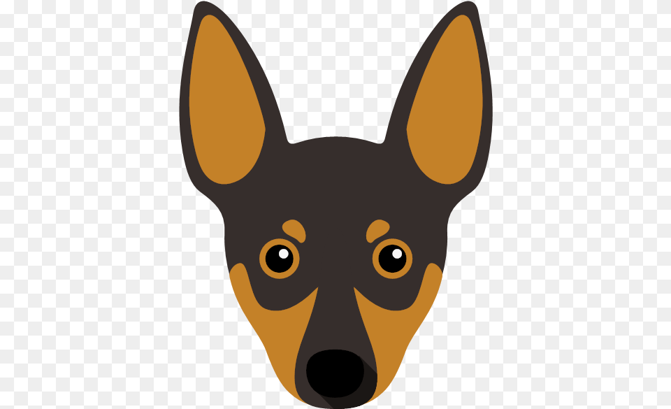 Miniature Pinscher Icon Patternu0027 Personalised Miniature Rat Terrier Icon, Animal, Canine, Chihuahua, Dog Free Png