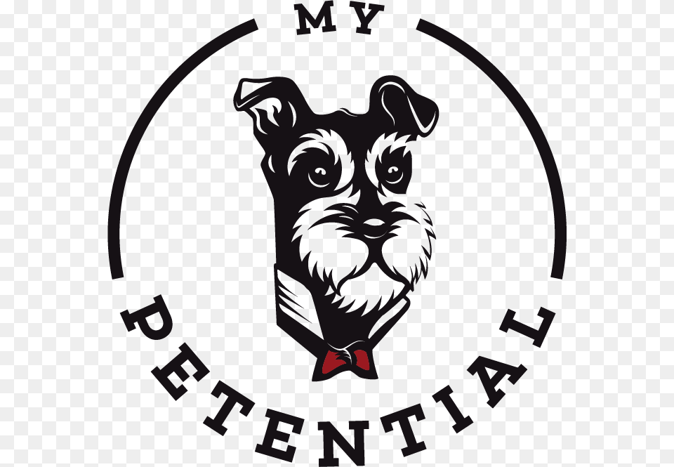 Miniature Schnauzer, Logo, Animal, Canine, Mammal Png