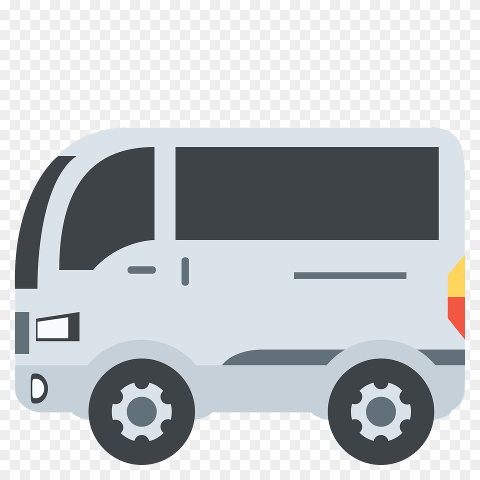 Minibus Emoji Clipart, Bus, Transportation, Van, Vehicle Png