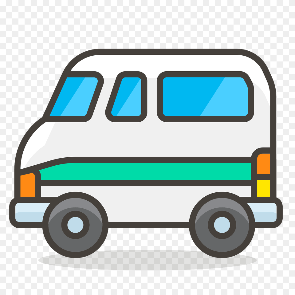 Minibus Emoji Clipart, Transportation, Van, Vehicle, Bus Free Png Download