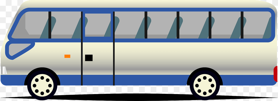 Minibus Microbus Clipart, Bus, Transportation, Vehicle, Van Png Image