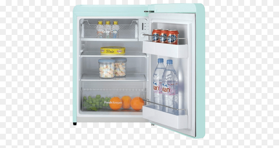 Minifridge Fridge Refrigerator Lovely Daewoo Retro 28 Cuft Compact Refrigerator, Appliance, Device, Electrical Device Png Image