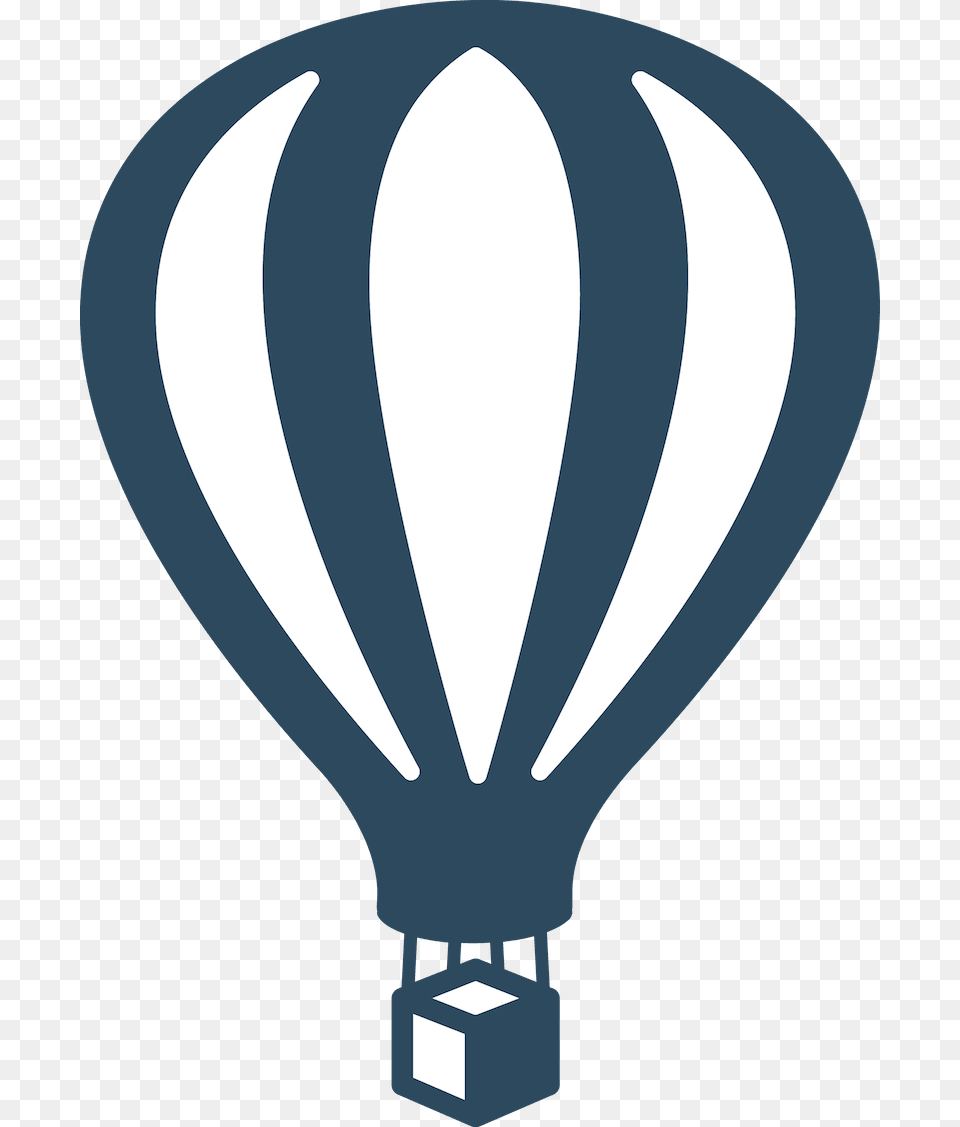 Minimal Balloon Icon Hot Air Balloon, Aircraft, Hot Air Balloon, Transportation, Vehicle Free Transparent Png