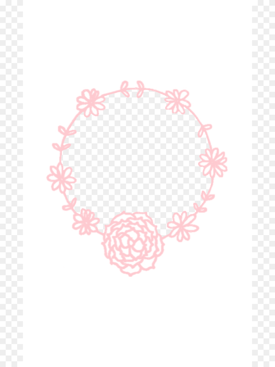 Minimal Pink White Floral Wreath Iphone Background Wreath, Accessories, Jewelry, Necklace, Pattern Png