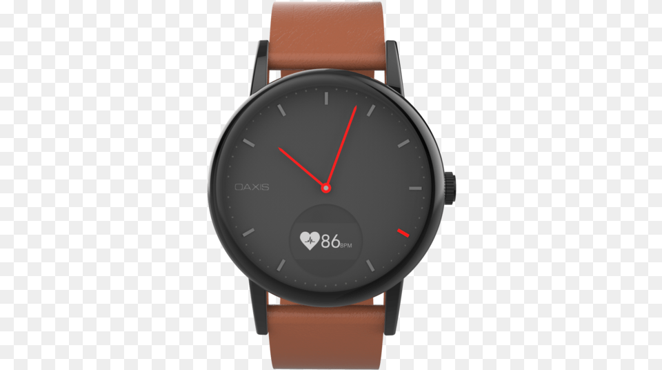 Minimalist Analog Watch With Heart Rate Monitor Analog Watch, Arm, Body Part, Person, Wristwatch Png