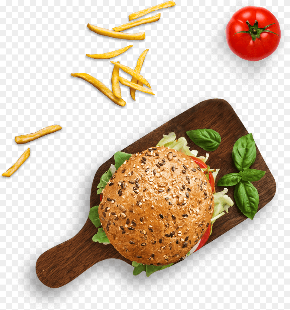 Minimalist Food App Ui Design, Food Presentation, Burger, Lunch, Meal Free Png